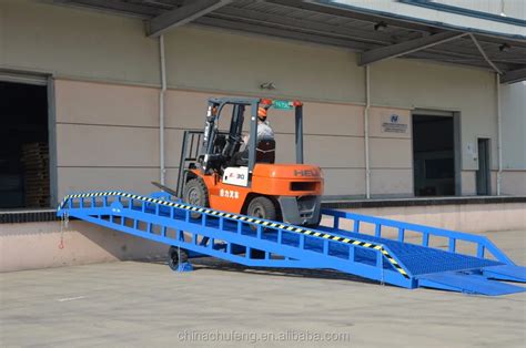 Adjustable Mobile 5 15t Warehouse Hydraulic Yard Ramp Container Dock