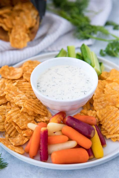 Best Homemade Ranch Dip Dressing Whole30 Paleo Kim S Cravings