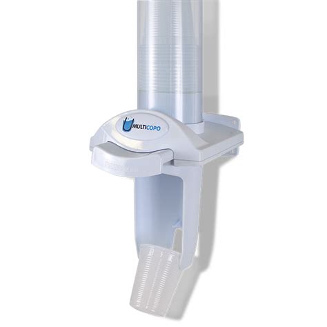 Dispenser Poupador De Copo Descart Vel De Gua Multicopo Branco Nobre