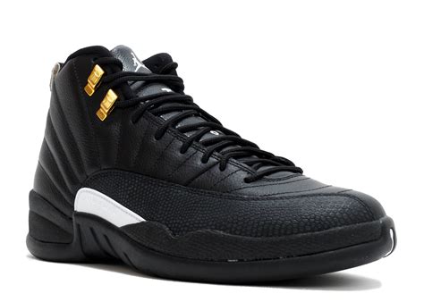 air jordan 12 retro "the master" - black/white-black-mtllc gold - Air ...