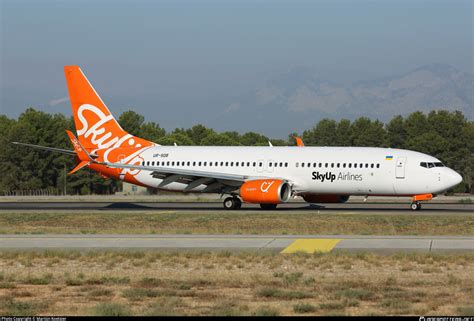 UR SQB SkyUp Airlines Boeing 737 8H6 WL Photo By Martijn Koetsier ID