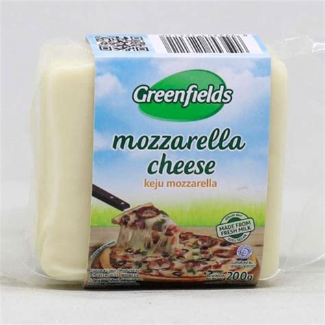 Greenfields Cheese Keju Mozzarella 200 Gram Lazada Indonesia