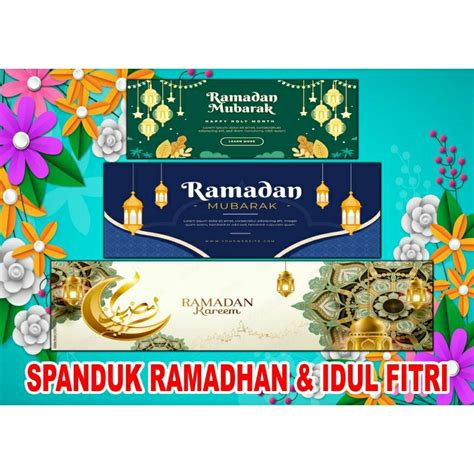 Jual Spanduk Ramadhan Spanduk Puasa Spanduk Lebaran Banner Lebaran