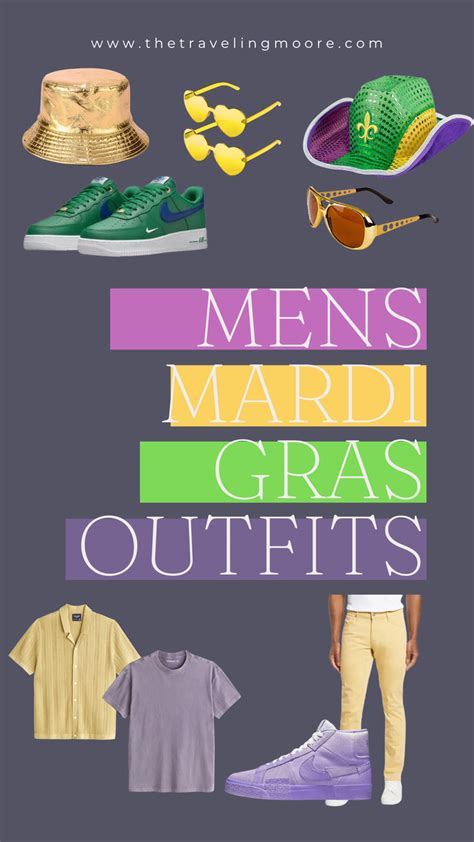 Mardi Gras Outfit Ideas for Men: Festive Outfits for 2025 in 2024 ...