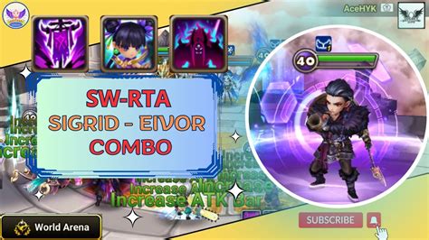 Summoners War Sigrid Dark Eivor Comback RTA RTA SWSummoners War