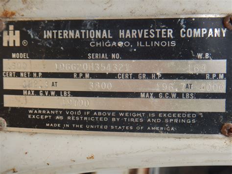 1973 International Loadstar 1600 Flatbed Dump Truck Jm Wood Auction