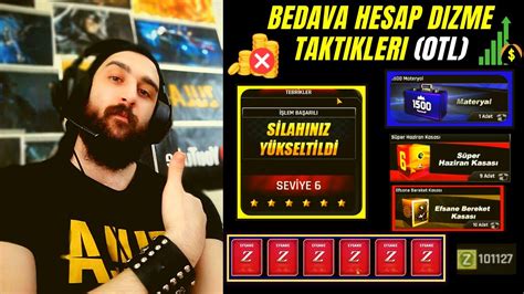 Bedava Hesap D Zme Hesap Nasil Gel T R L R Zula Youtube