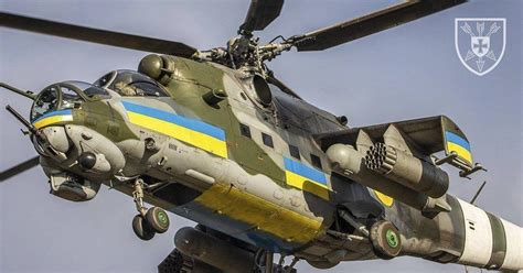 The Military Demonstrated Hydra Rockets On Ukrainian Helicopters