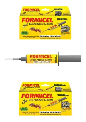 Kit Veneno Mata Formiga Caseiras Formicel Gel G Mercadolivre