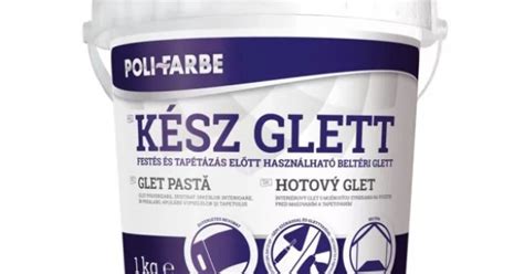 Poli Farbe Kész Glett 1 Kg