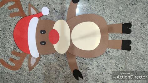 How To Make Paper Reindeer