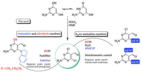 Scheme 1 Amination And Solvolysis Reactions On Download Scientific Diagram