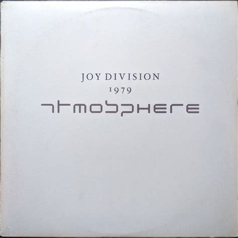 Joy Division Atmosphere 1988 Vinyl Discogs