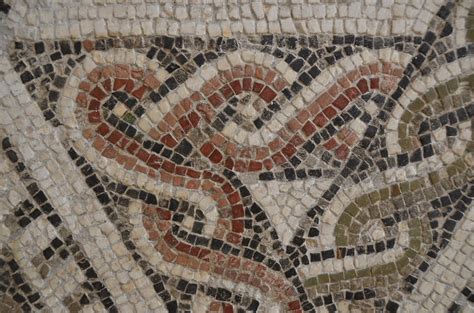 Roman Mosaic In The El Jem Archeological Museum Flickr