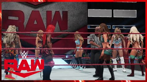 WWE 2K19 8 WOMAN TAG TEAM ELIMINATION No 1 CONTENDER RAW YouTube