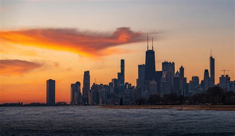 Sunrise in Chicago. : r/CityPorn