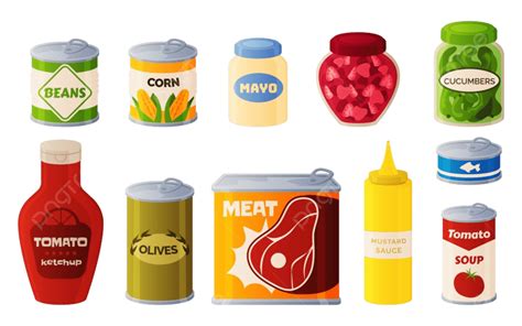 Non Perishable Food Clipart