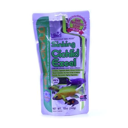 Hikari Sinking Cichlid Excel Mini Pellets Aquaticsrevolution