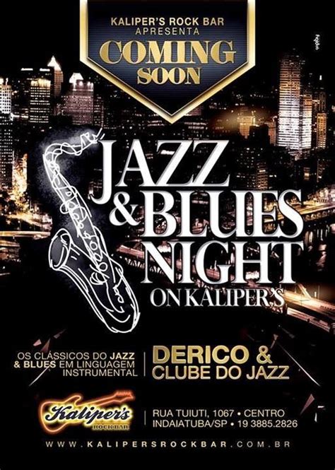 Sociais Culturais E Etc Boanerges Gon Alves Projeto Jazz Blues Night