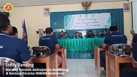 Study Banding Karang Taruna Ipades Sumenep Ke Karang Taruna Kab