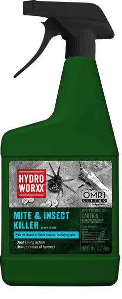 Hydroworxx Mite And Insect Killer Fast Acting Contact Insecticide