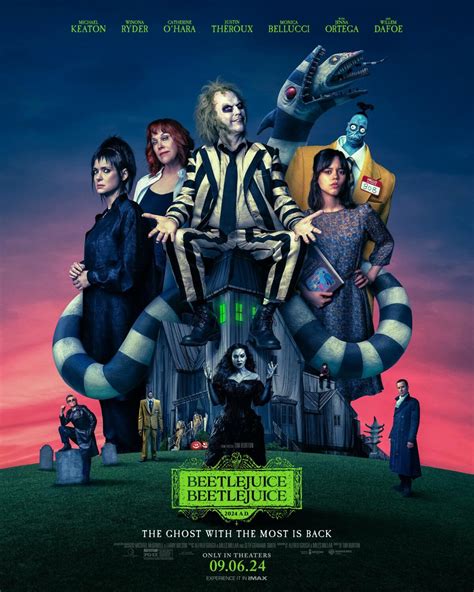 'Ghost With The Most Is Back' In New Beetlejuice 2 Trailer, Poster ...