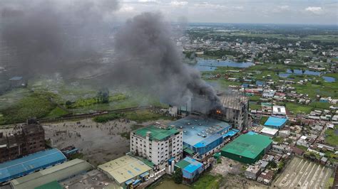 Factory Fire In Bangladesh Kills At Least The New York Times