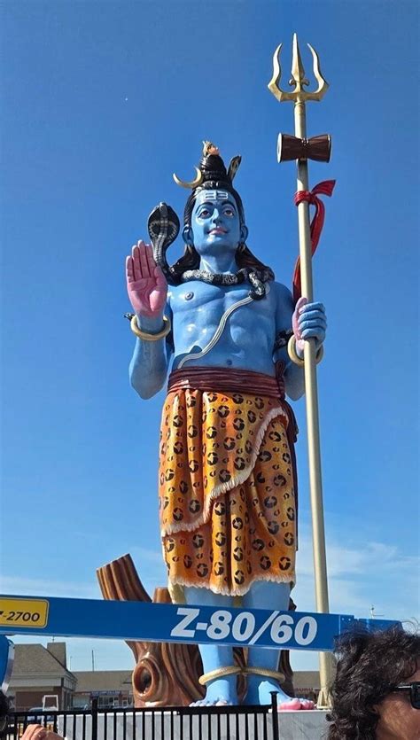 54-foot Shiv statue at Brampton’s Bhavani Shankar Mandir