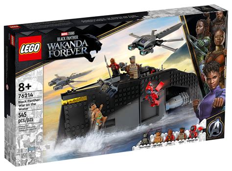 Nouveauté LEGO Marvel 76214 Black Panther War on the Water HelloBricks