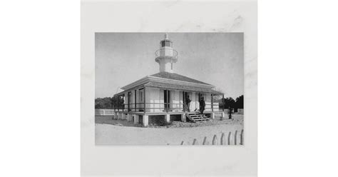 Cedar Key Lighthouse Postcard Zazzle