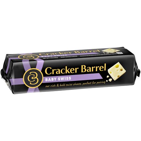 Cracker Barrel Baby Swiss Cheese Block 7 oz | Shipt