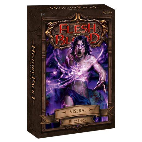 Gra Karciana Flesh Blood Tcg History Pack Viserai Deck Legend