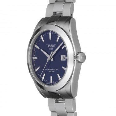 Tissot Gentleman Powermatic 80 Silicium Blue Dial | New York Jewelers Chicago