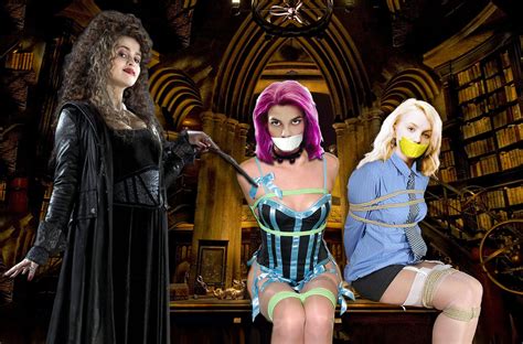 Post 918222 Bellatrix Lestrange Evanna Lynch Fakes Harry Potter Helena Bonham Carter Luna