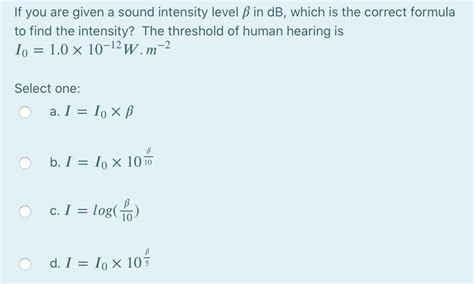 Sound Intensity Equation Distance Tessshebaylo