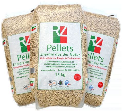 Sackware RZ Pellets in Niederösterreich Kärnten Oberösterreich