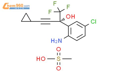 1236354 27 0 Benzenemethanol 2 amino 5 chloro α 2 cyclopropylethynyl