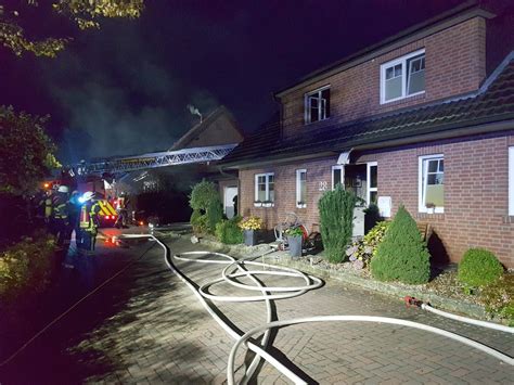 Einfamilienhaus Nach Feuerausbruch Unbewohnbar Einsatzbericht