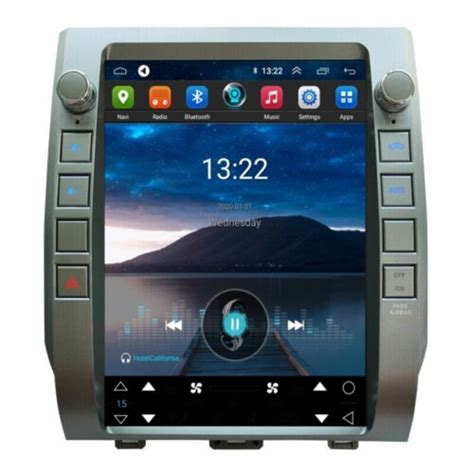 12 1 Android Tesla Style Car GPS Navigation Radio For Toyota Tundra