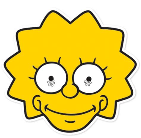 Simpsons The Masken Lisa Maske