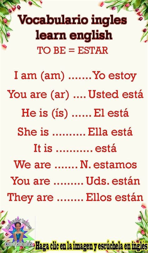 Pin De Yvette Zapata En Idiomas Palabras Basicas En Vocabulario En