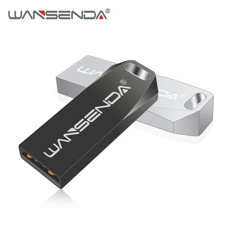 Wansenda Mini Metal Usb Flash Drive Pen Drive Port Til Memory Stick Cle