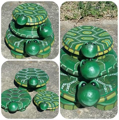 Terracotta Turtles I Made For Peggy I Couldn T Find Anything For The