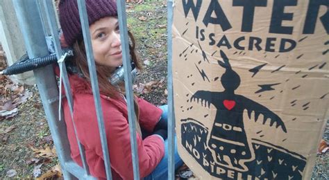 Montreal Women Chain Themselves To Rotten Pipeline Canadas