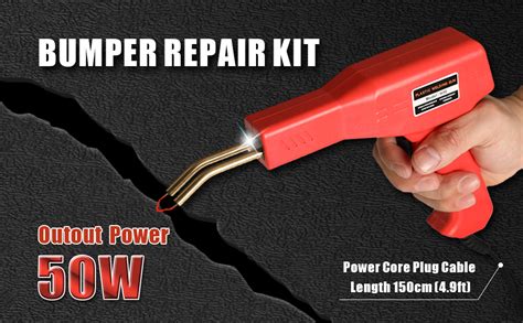 ATOLS Plastic Welding Machine Car Bumper Repair Kit Plastic Welder Machine 50W Hot Stapler