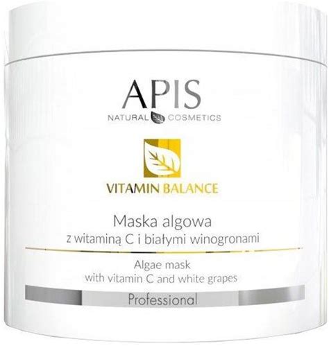 Maseczka Apis Vitamin Balance Maska Algowa Z Witamin C I Bia Ymi