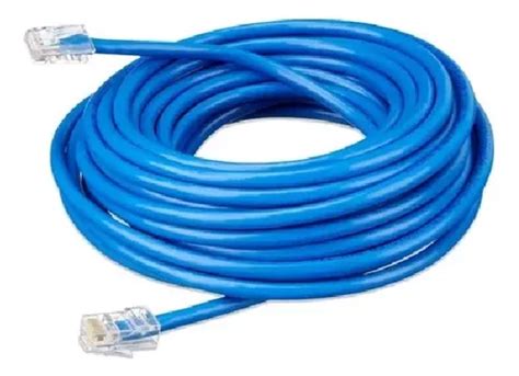 Cable Red Ethernet Rj Lan Cat De Mts De Fabrica Env Cuotas Sin