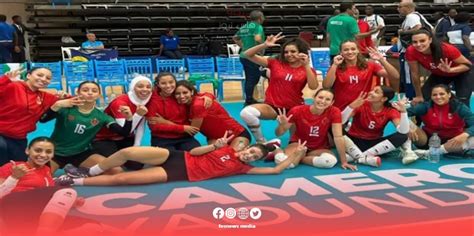 منتخب المغرب للكرة الطائرة سيدات يتأهل إلى ربع نهائي بطولة أمم إفريقيا