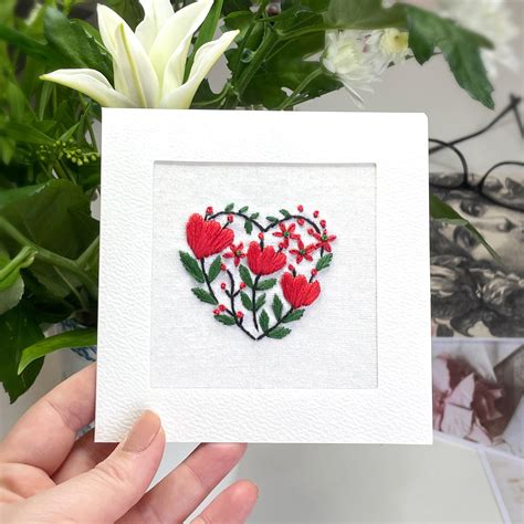 Embroidered Love Letter + Free Pattern : 16 Steps (with Pictures ...