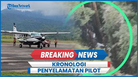 Kronologi Penyelamatan Pilot Smart Air Kepulan Asap Jadi Tanda Sos Tim